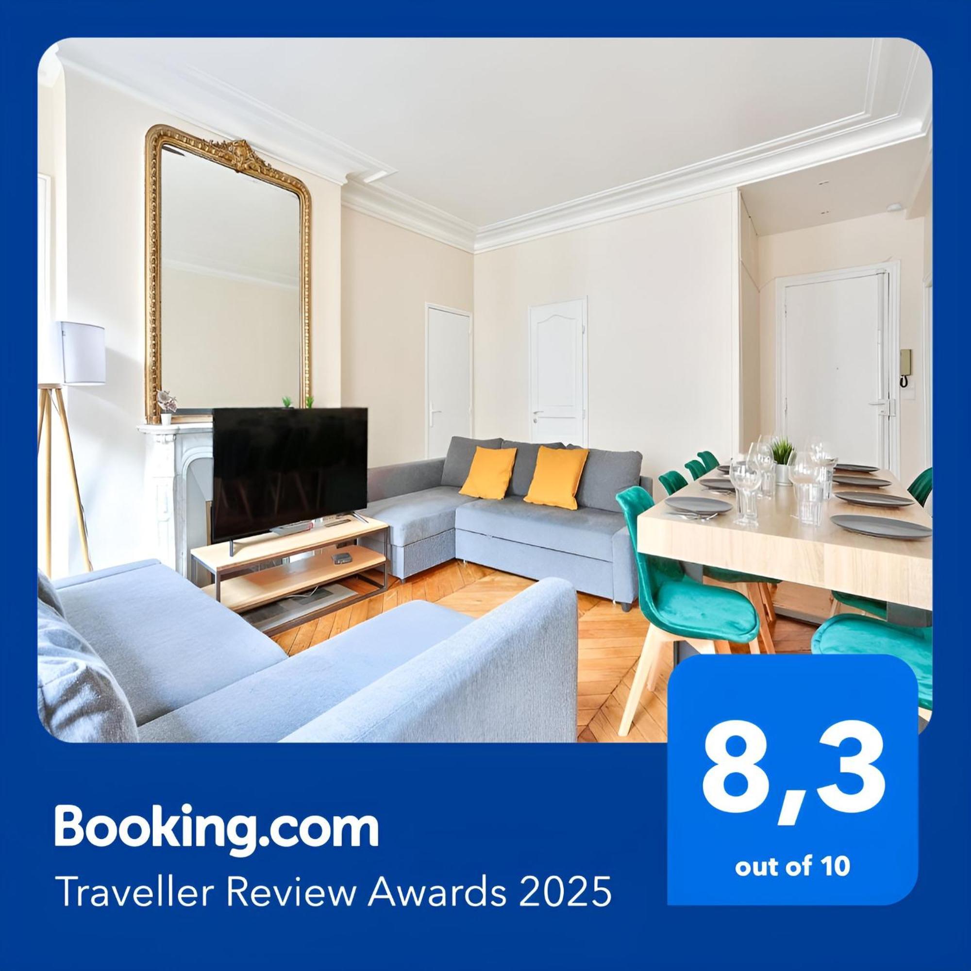 Arc De Triomphe Superbe Appartement Paris Free Netflix Eksteriør billede